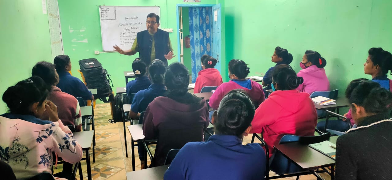 Students in vocational training